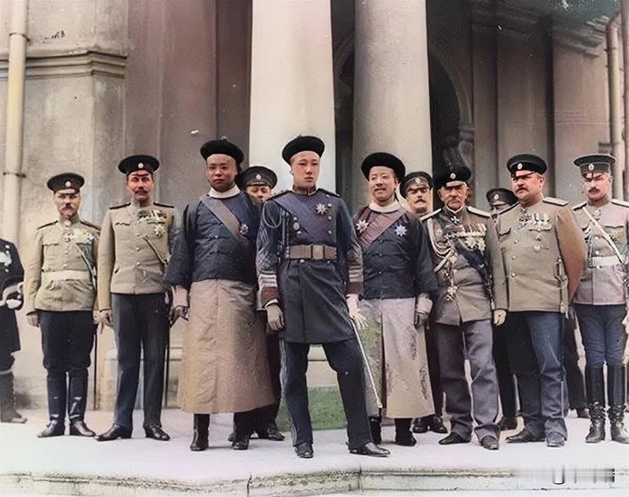 清朝王爷最后一次出访日欧美，回来已是民国光绪三十四年(1908年)摄政王载沣