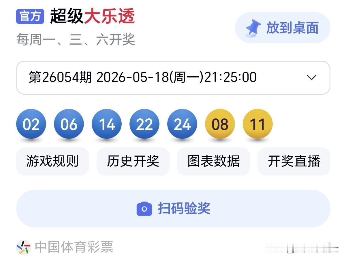随手拍张照不积跬步，无以至千里；不起眼的小卒，也能定乾坤。分享大乐透第26054