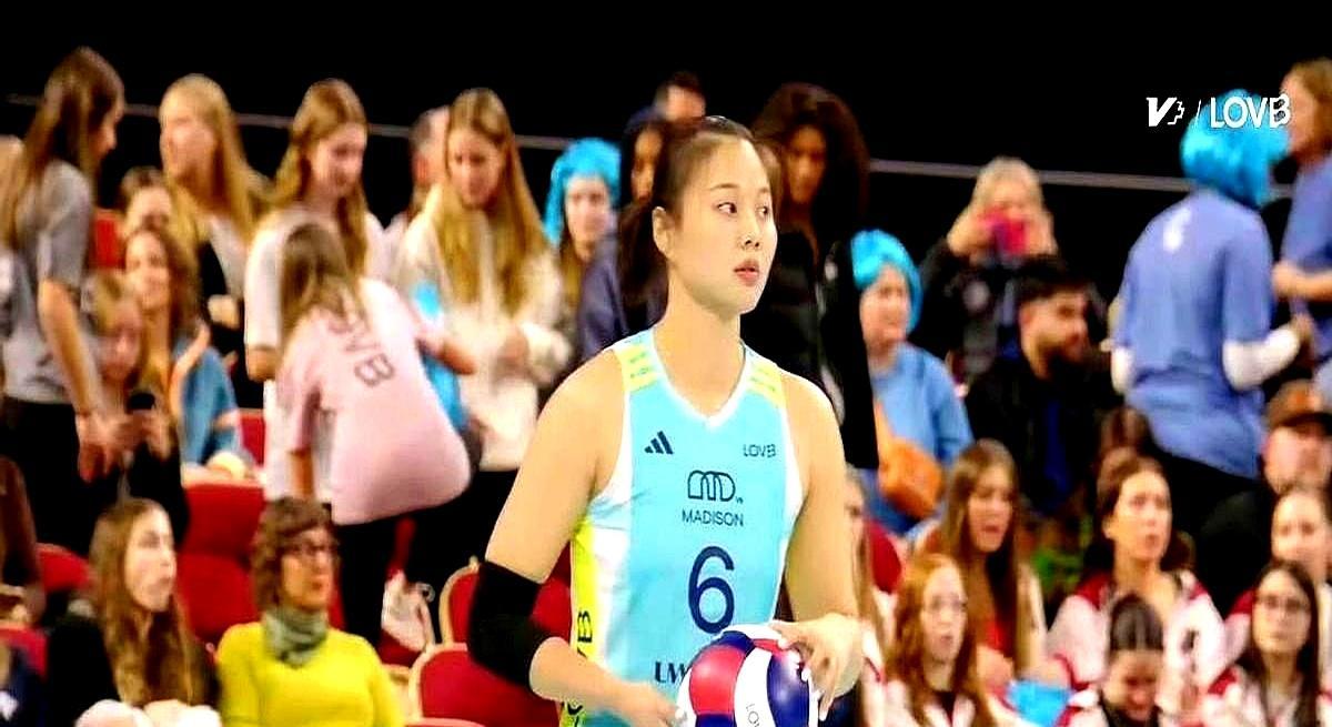 16分加18次救球，她让美国主场陷入沉默。龚翔宇在LOVB的首秀便轰下16