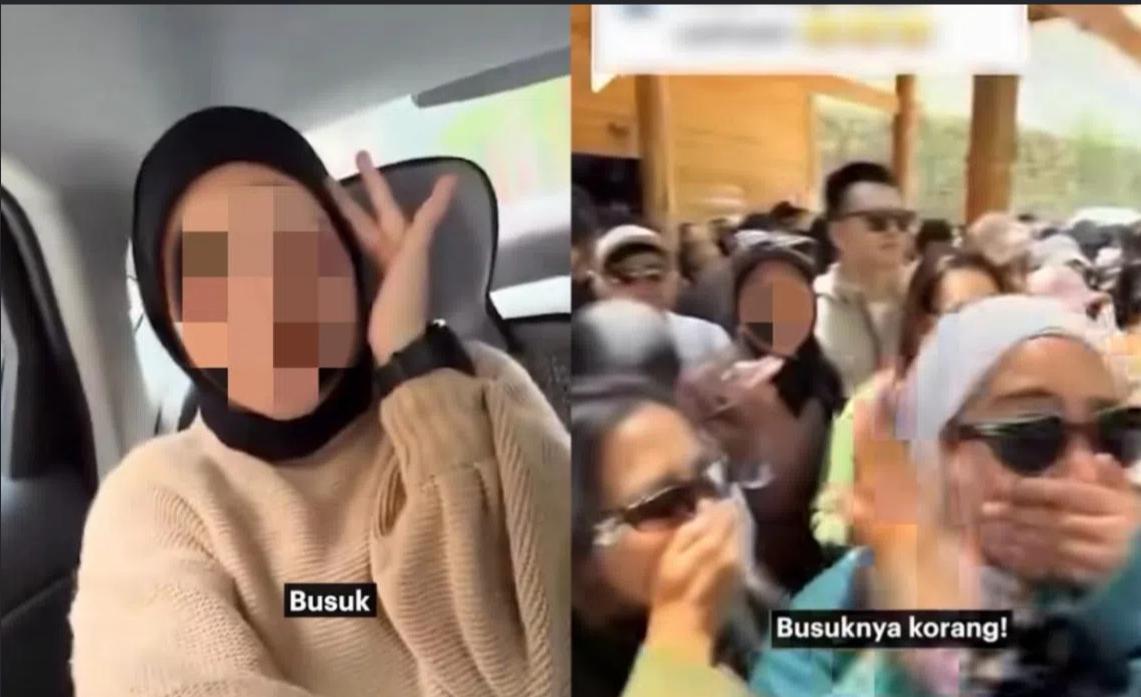 一群马来西亚游客在中国旅游，当众捂着鼻子，用马来语大喊“好臭”、“都不洗澡”。