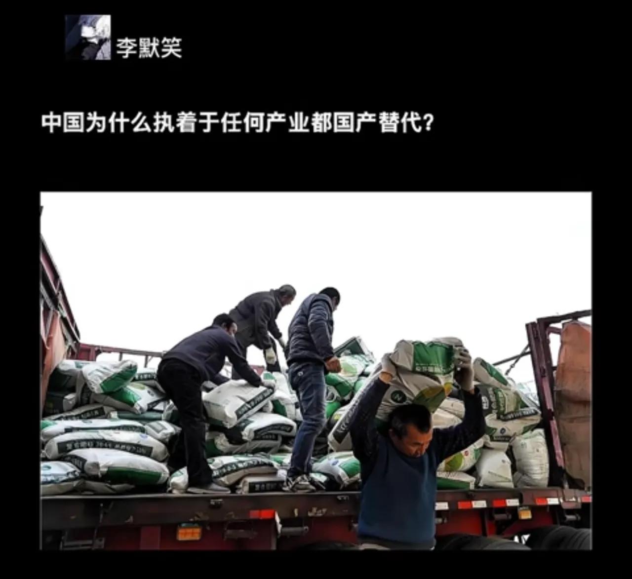 中国体量那么大，如果没有国产替代，外国就会宰肥羊，例子数不胜数！在中越边境，中