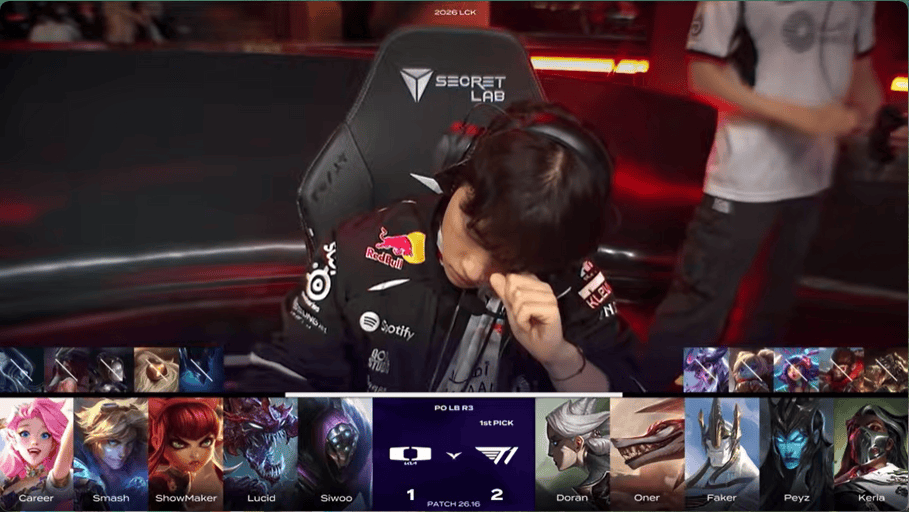T1 3-1 DK: 调整状态绝地反击, T1击败DK挺进败决