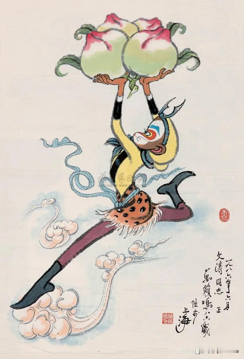 愚意做上联较确切。试对一下！上联：悟空摘桃，猴上树；下联：八戒降妖