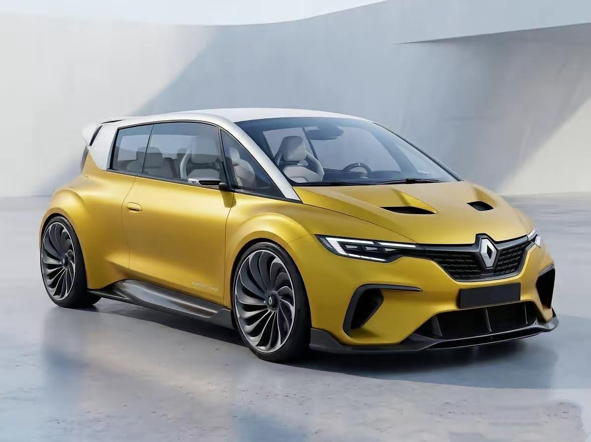 这款网传的新生的雷诺AvantimeE-Tech概念车（2026），外观惊艳精