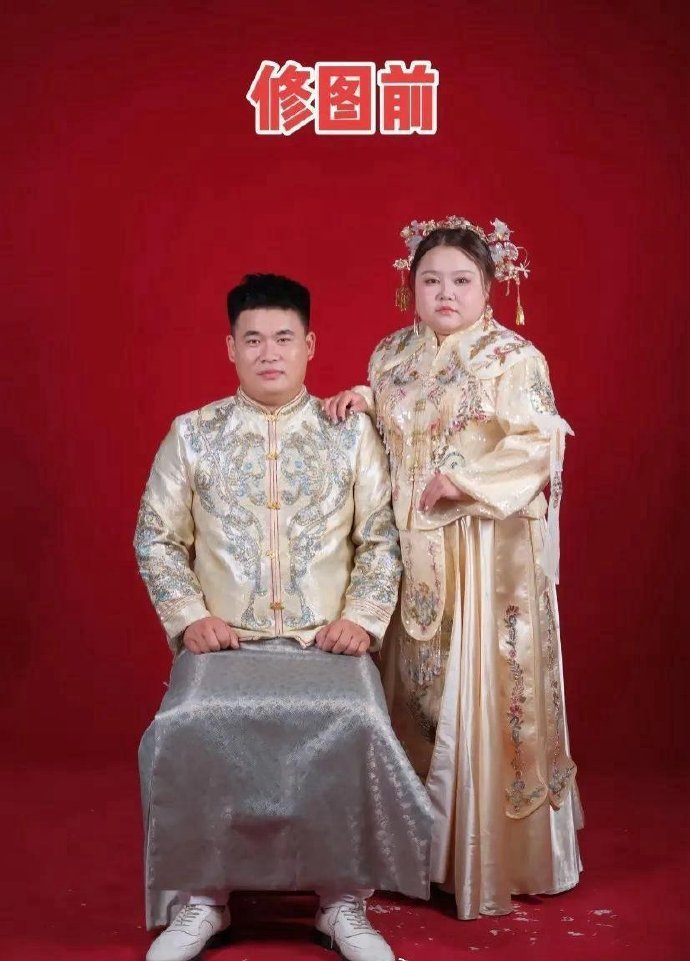 修图师的月薪要过万了吧。