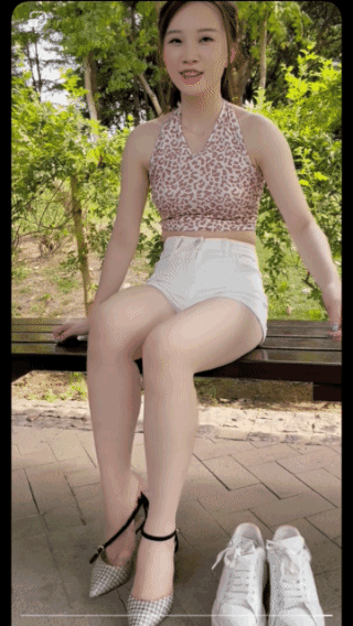 美女刚运动完？