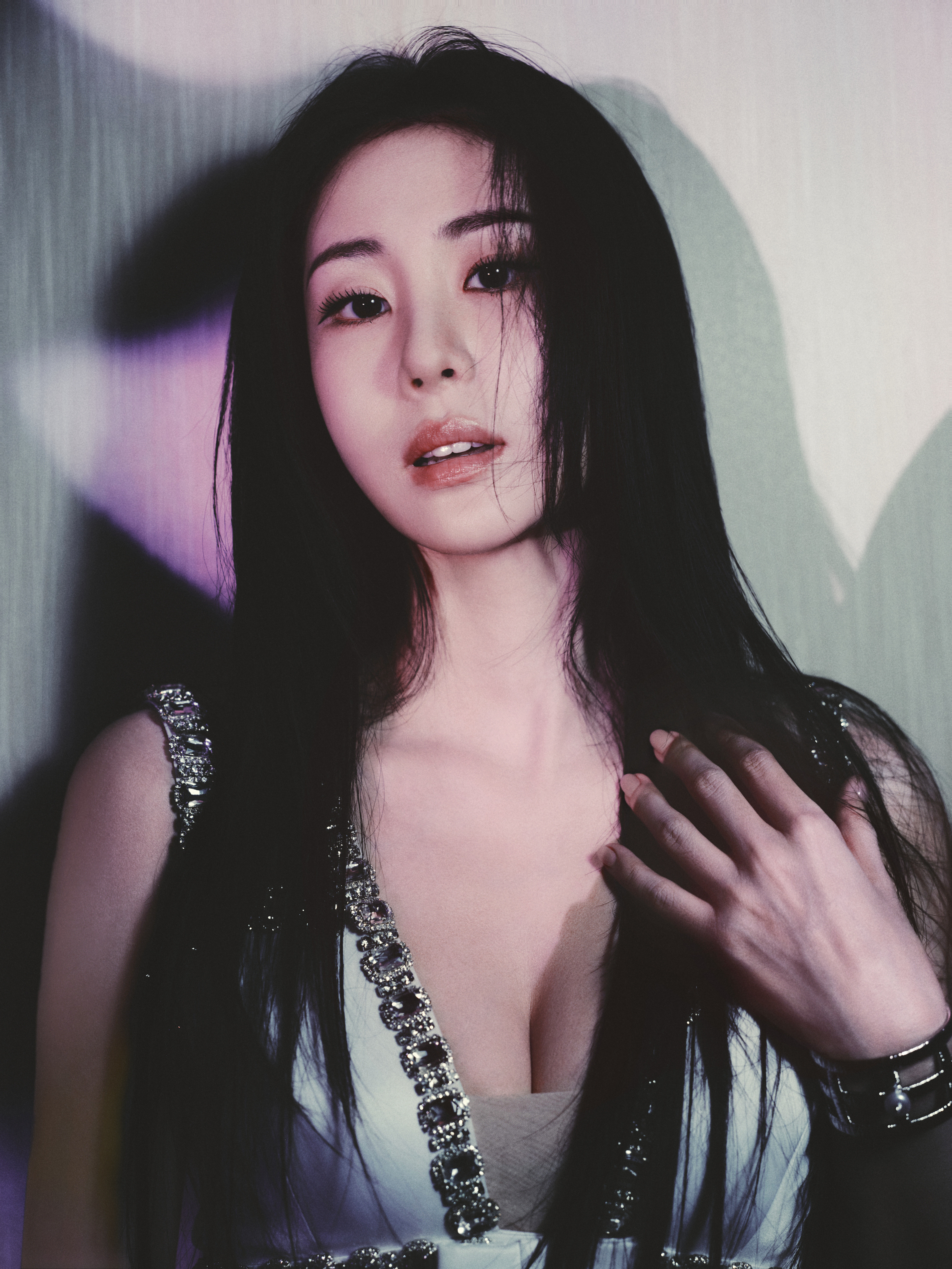 张碧晨好有女人味儿​​​