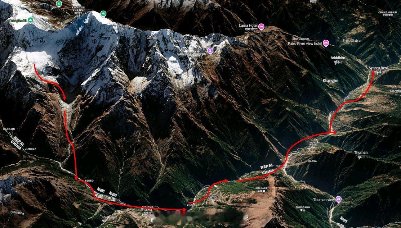 专家称冰川崩塌或引发尼泊尔致命山洪路透社本周三，尼泊尔与西藏边境附近发生致命山