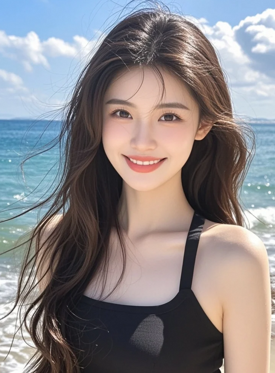 今天在海边等一个可能不会来的人，但没关系，我还有阳光。