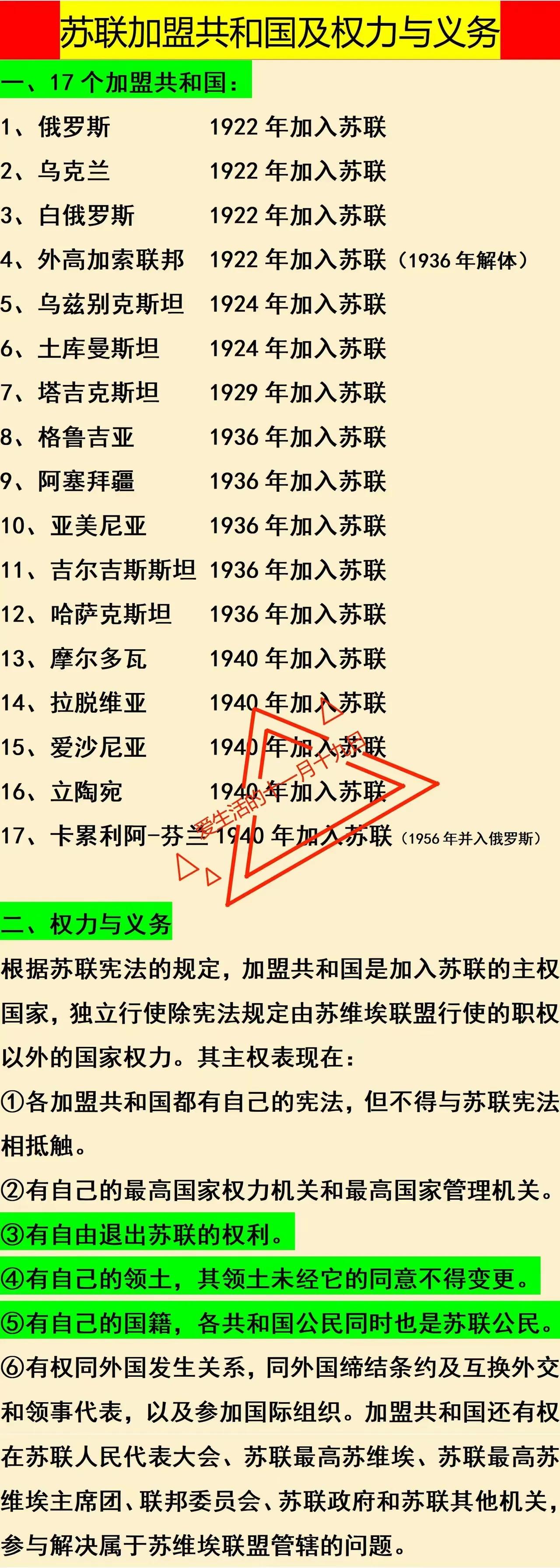 俄罗斯：1922年加入苏联乌克兰：1922年加入苏联如图是加入苏联17个国