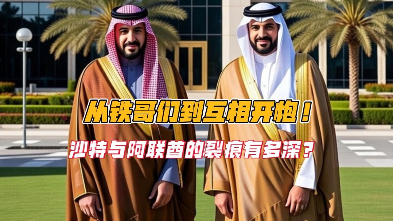 沙特和阿联酋这对兄弟，终于撕破脸了.3月16号，阿联酋那边一天之内挨了三波打