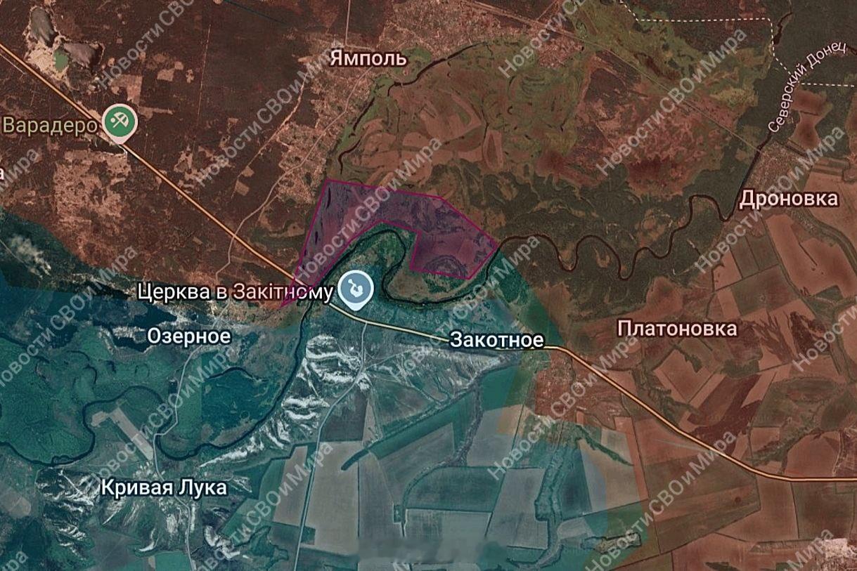 俄军“西部”集群继续在红利曼方向快速推进26日俄军在扬波尔地区和扎科特诺耶北部推