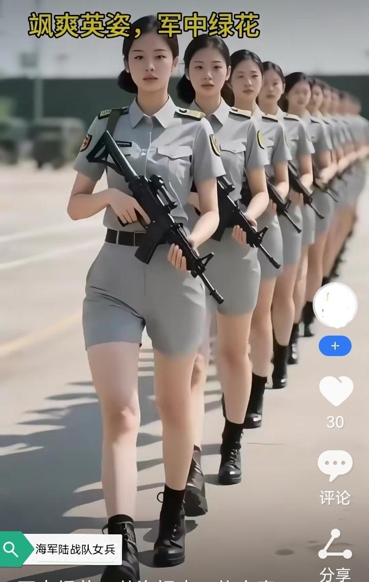 提高警惕，各就各位，巾帼不让须眉。英姿飒爽的女子特战队，已经做好了战斗准备…特