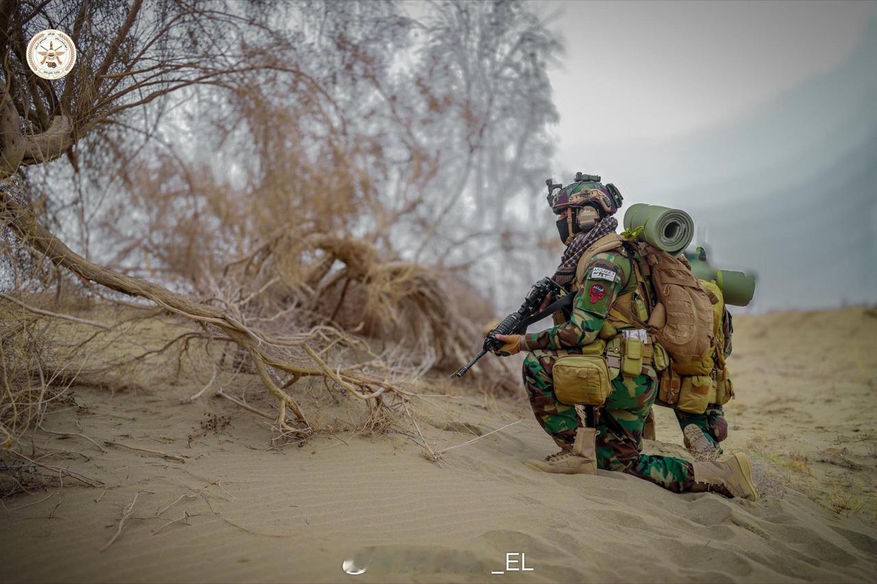 阿富汗塔利班第209军团的训练照，可以看到第209军团身穿与前阿富汗国民军相同的