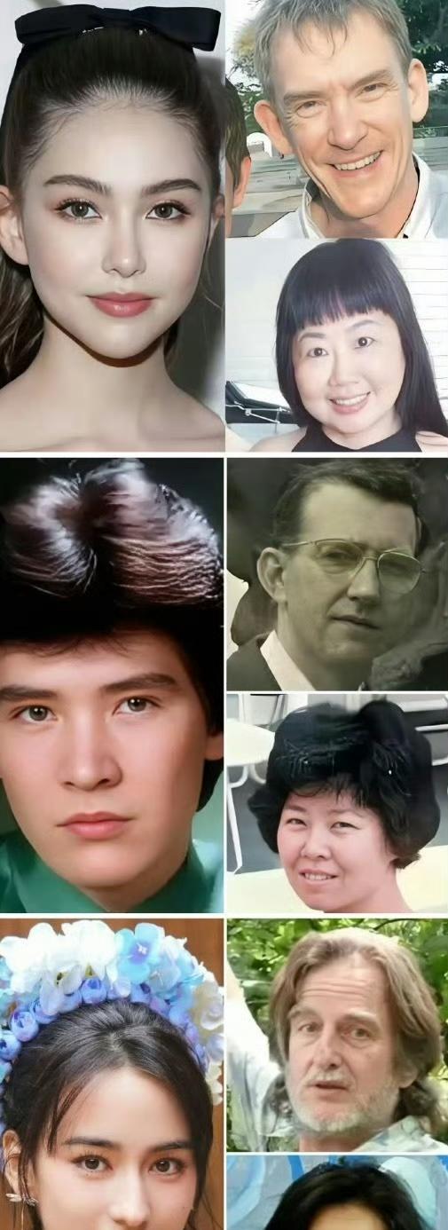 生个漂亮的混血宝宝似乎真的无需父母漂亮