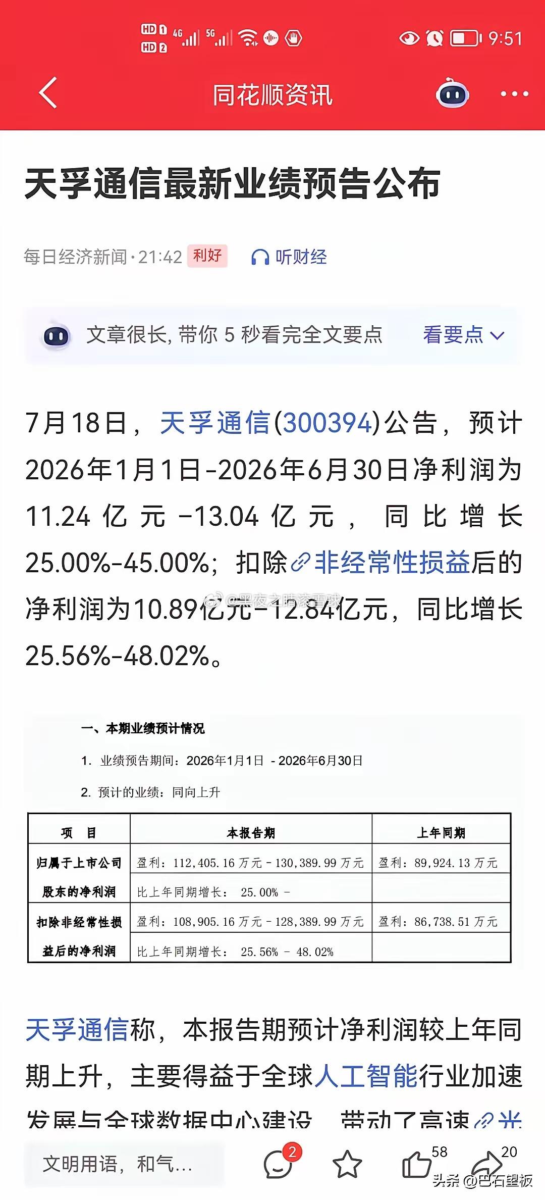 天孚通信三连板没有问题了