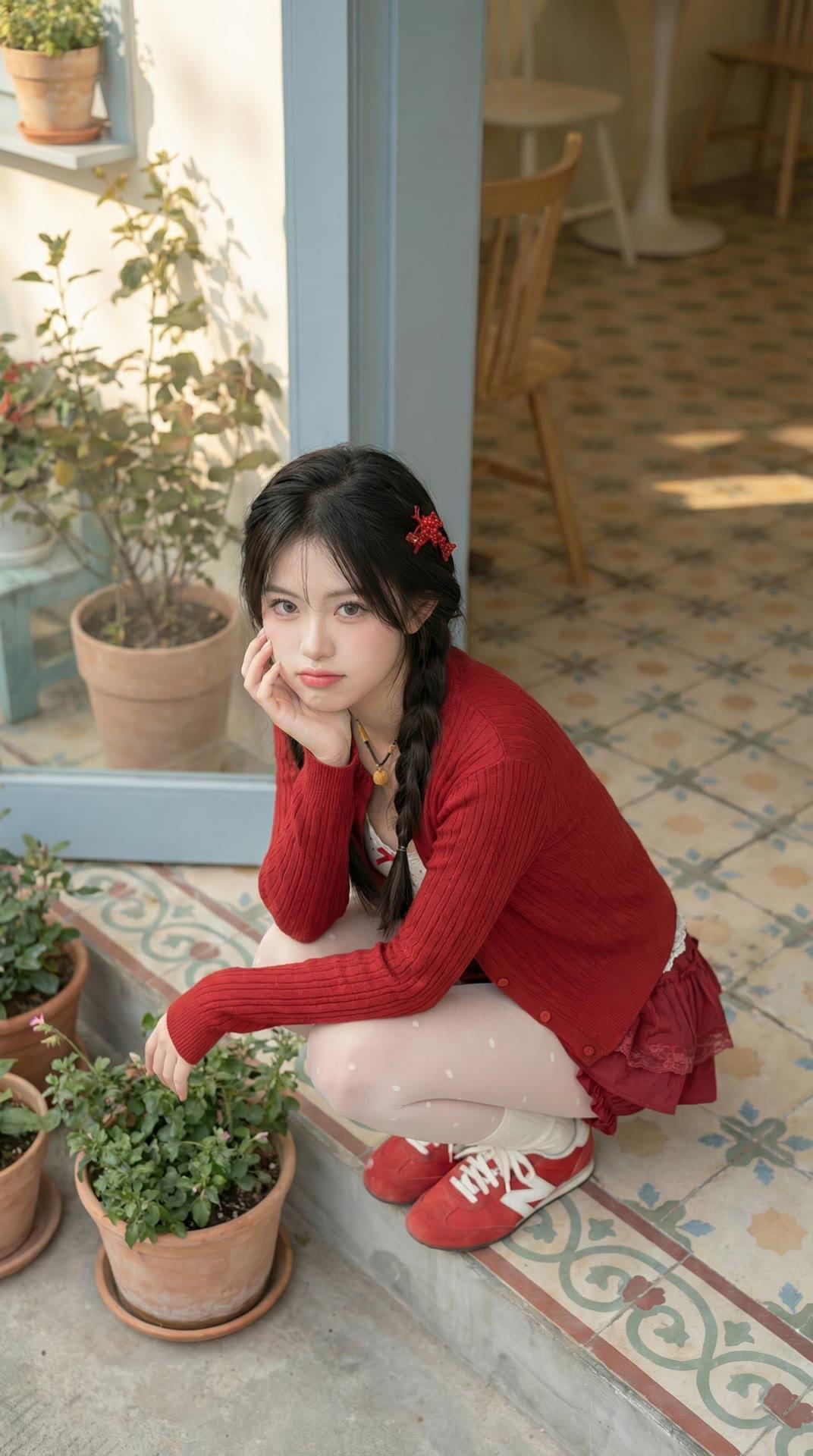 少女风写真照