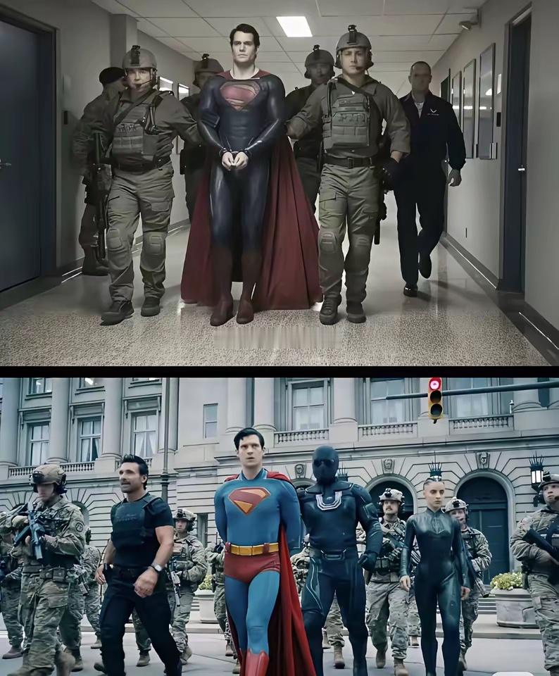 新旧版《超人》对比。在中国内地首日上映，票房惨败​​​