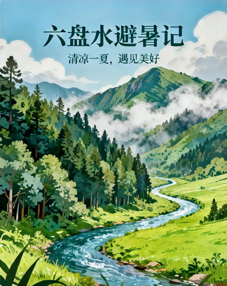 我又打算去六盘水避暑了。六盘水向来是我们避暑的首选，比贵阳、安顺更凉爽。这里的气