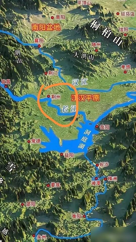 荆州地理位置优越但经济不如宜昌襄阳，这事儿确实让人想不通。江汉平原腹地，两条大江