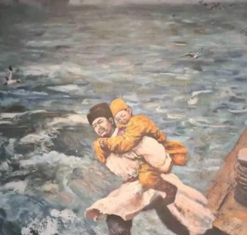 1279年，陆秀夫背起8岁的小皇帝，问道：大势已去，陛下可愿与我跳海殉国？来保我