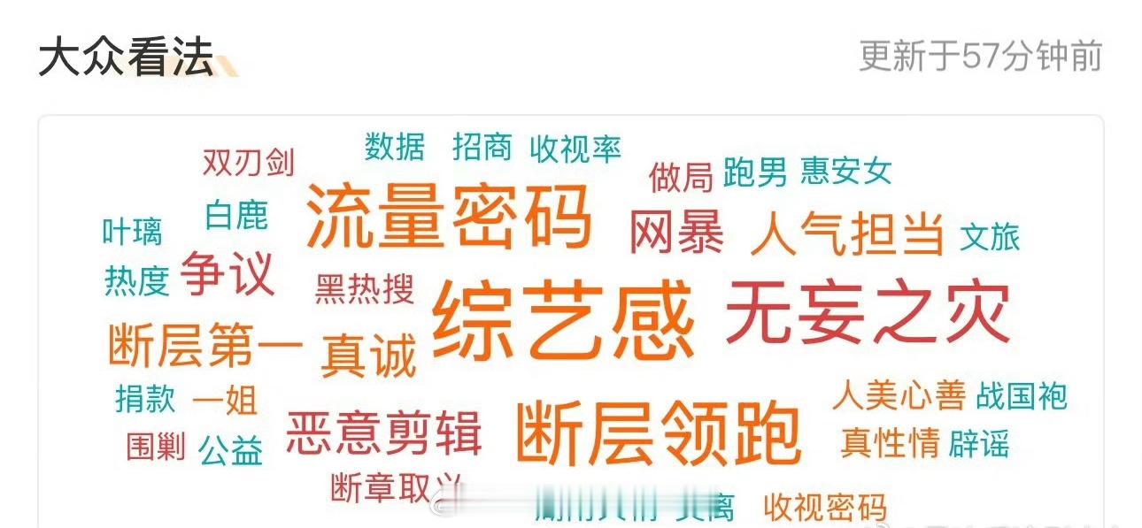 白鹿的跑男热度确实是跑男热度第一，节目的流量密码昨天还给湖南灾区捐款100万，凌