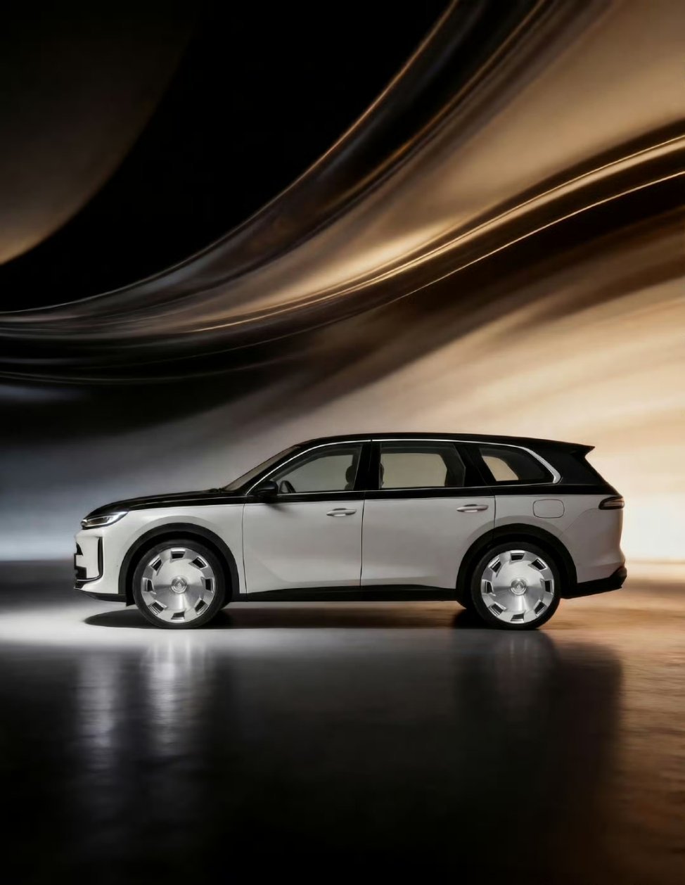 大饼轮毂上到旗舰轿车，旗舰SUV之上，再来个双拼车身实际成本maybe加1w，情