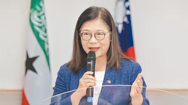 就在刚刚​台“海委会主委”管碧玲发表声明​4月7日，针对国民党主席郑丽文今天