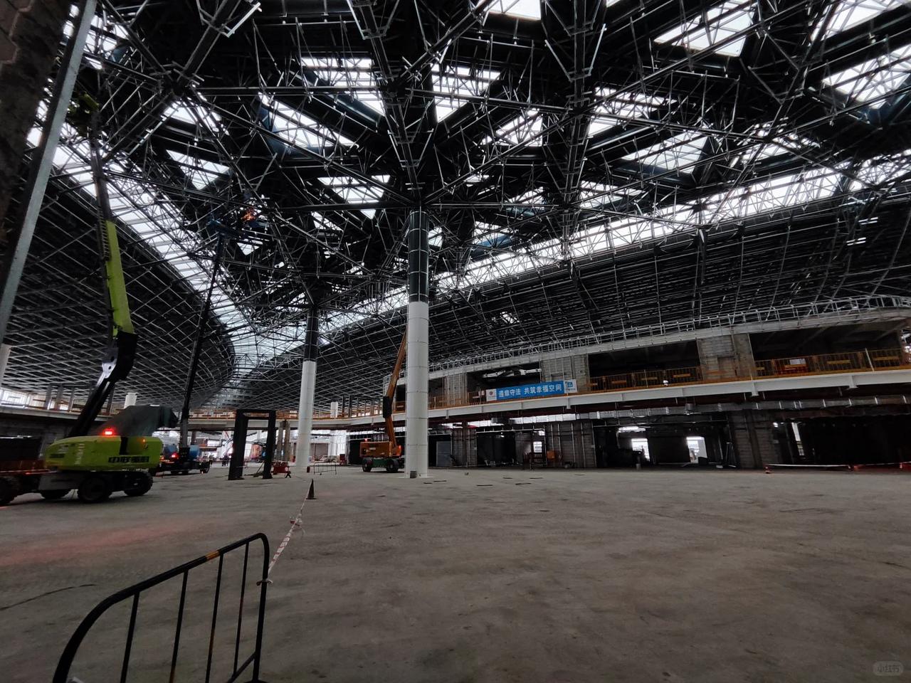 福州机场二期航站楼装修最新现状！