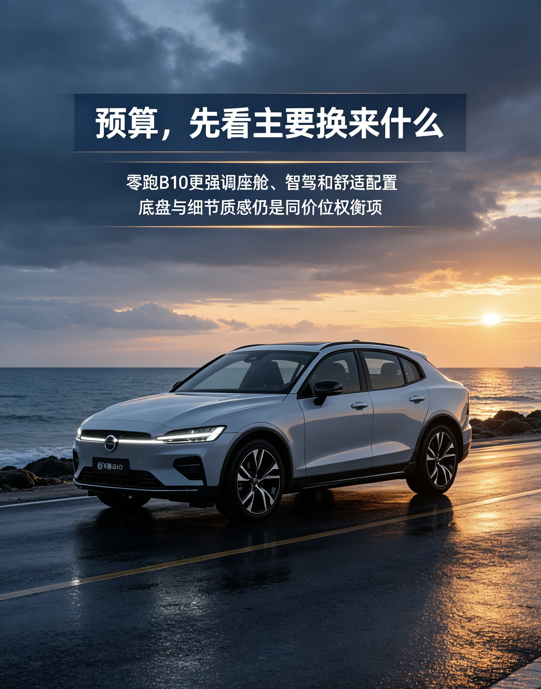 零跑B10是后驱的紧凑型纯电SUV，2735mm的轴距，车内空间还算可以。同价位里面后排腿部空间属于