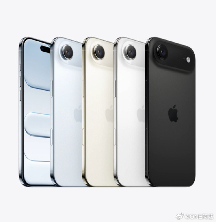 曝iPhoneAir2定位降档抛开摄像头和扬声器不谈，Air这背板是真好看，又