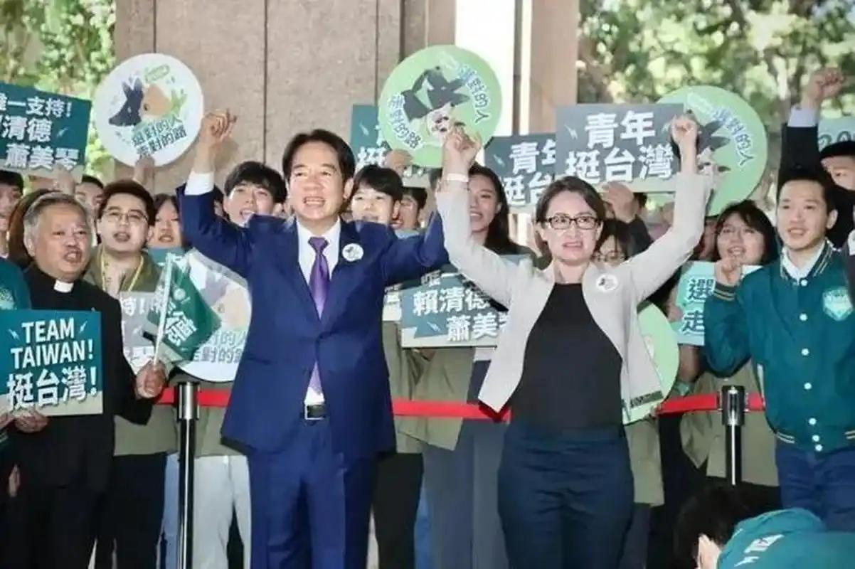 发现一个很有趣的现象，台湾自从2016年由蔡英文执政以来，已经被民进党统治了差不