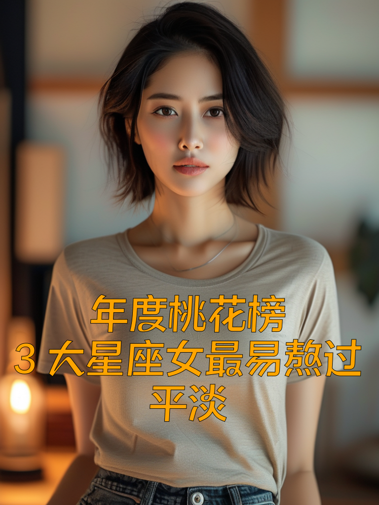 年度桃花榜：3大星座女最易熬过平淡