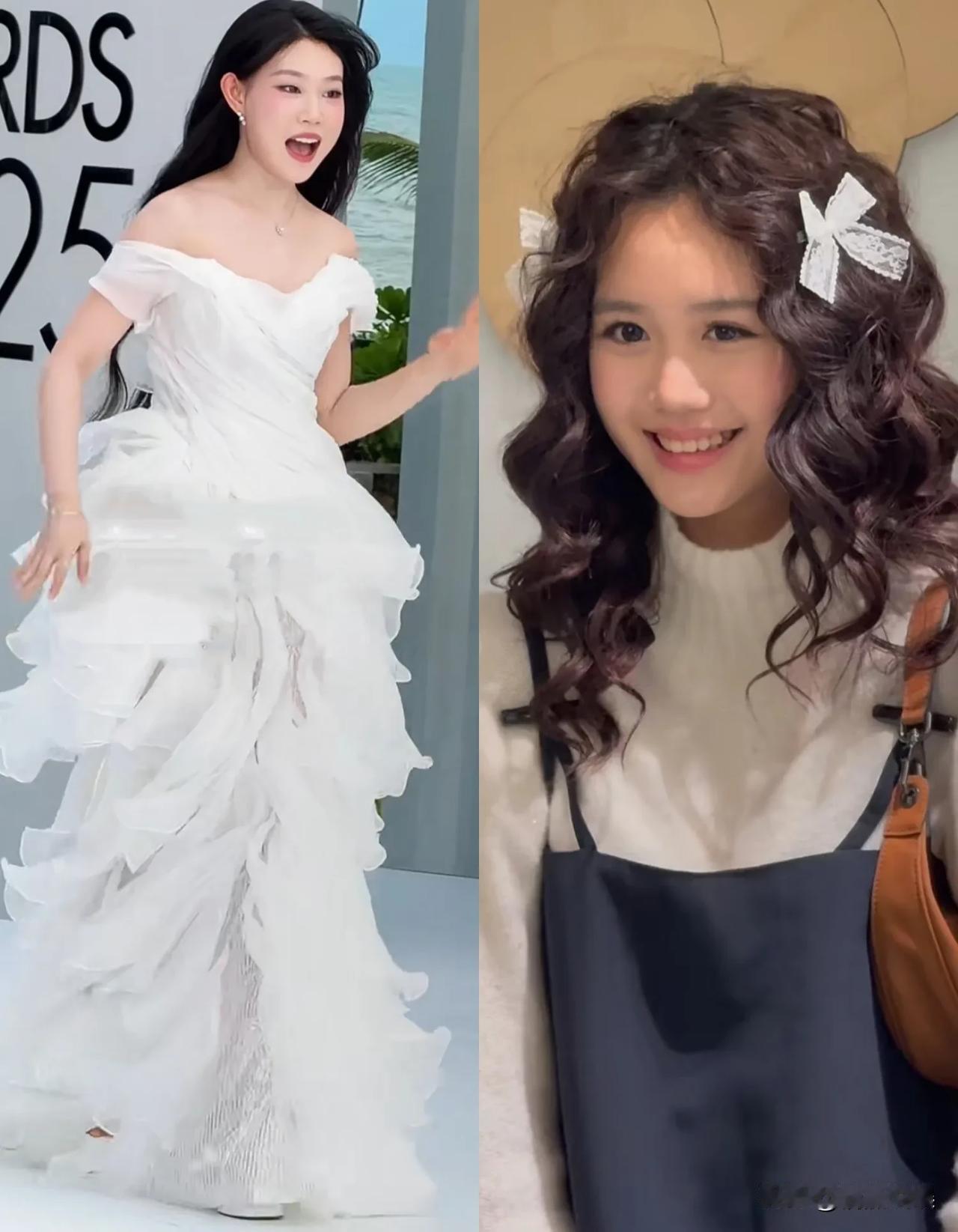 观众缘真是门玄学啊!有些星二代,观众缘就是好,不信你看看这两位。小沈阳女儿沈