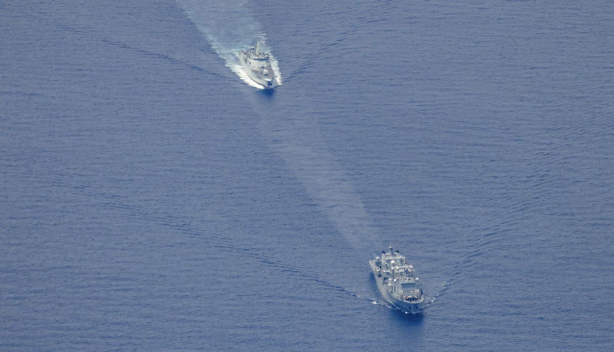 按照目前澳大利亚方面的消息，正在被美国，西方卫星监视的中国海军075两栖攻击舰战