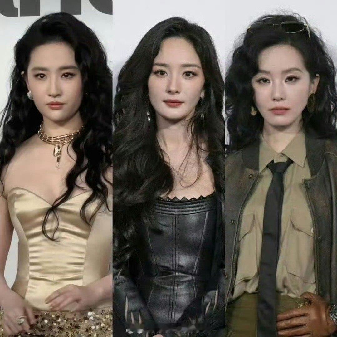 当年最喜欢的三个女星，现在就刘亦菲还像刘亦菲​​​