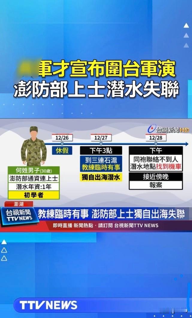 台视新闻：人没找到。