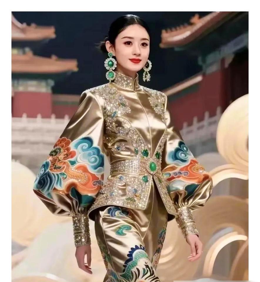 赵丽颖在微博之夜消失了，热度却冲上第一。她没去，但所有人都知道她为什么有底气不