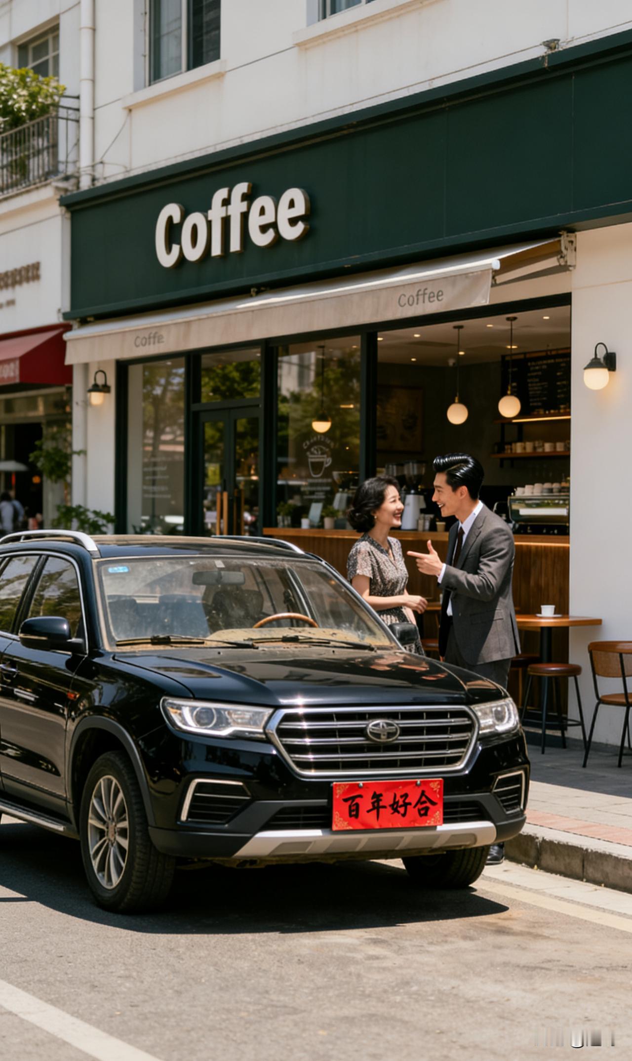 表哥借我车去相亲，1年了还没还，老婆却说都是亲戚别计较那辆黑色的SUV，停在