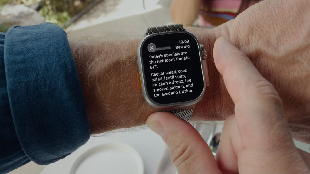 【Apple表示，用户无法秘密使用AppleWatch的LiveRewind功能】AppleWatc