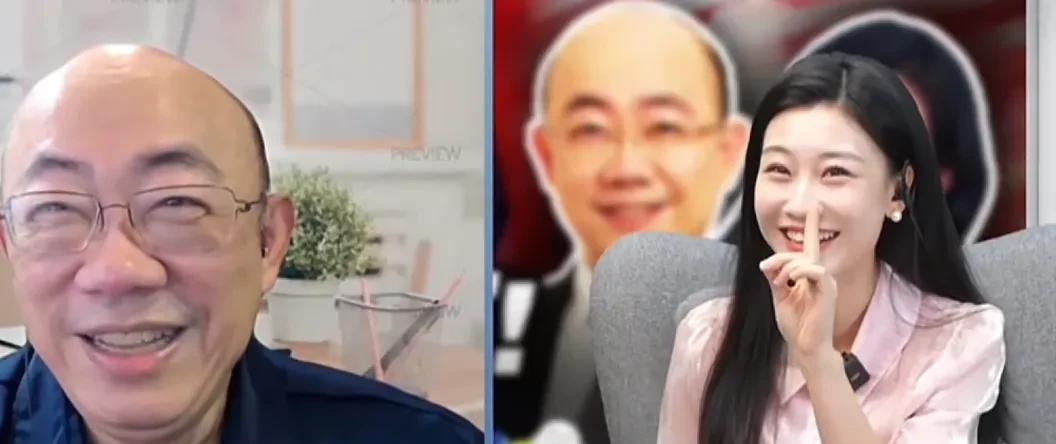 主持人三妹问郭正亮TVBS女主持人翟翾是不是被“雪藏”了？郭正亮回答翟翾被绿营青