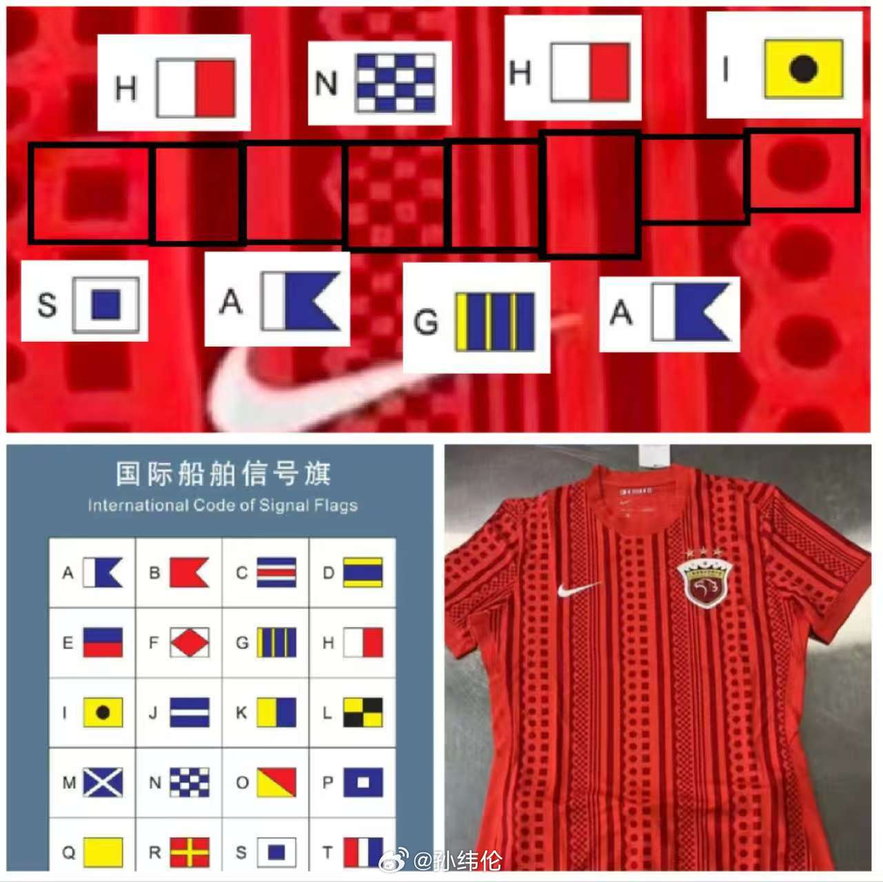 一些网友分享的中超球衣谍照，今年河南队球衣也迎来设计大改，队徽会被居中。中超联赛