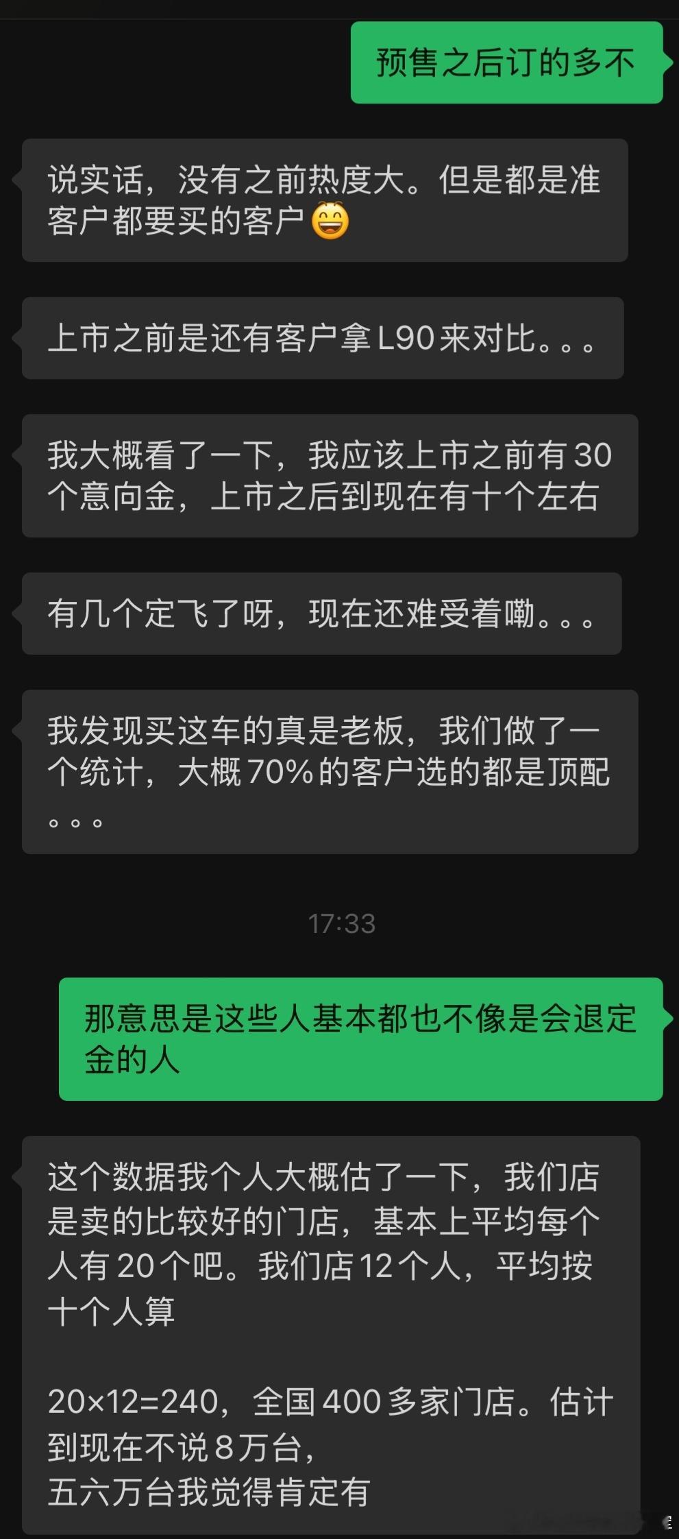 路边社消息：9x这次小定非常不错，数据很亮眼，看来还是很多人为这个外观买单的[d