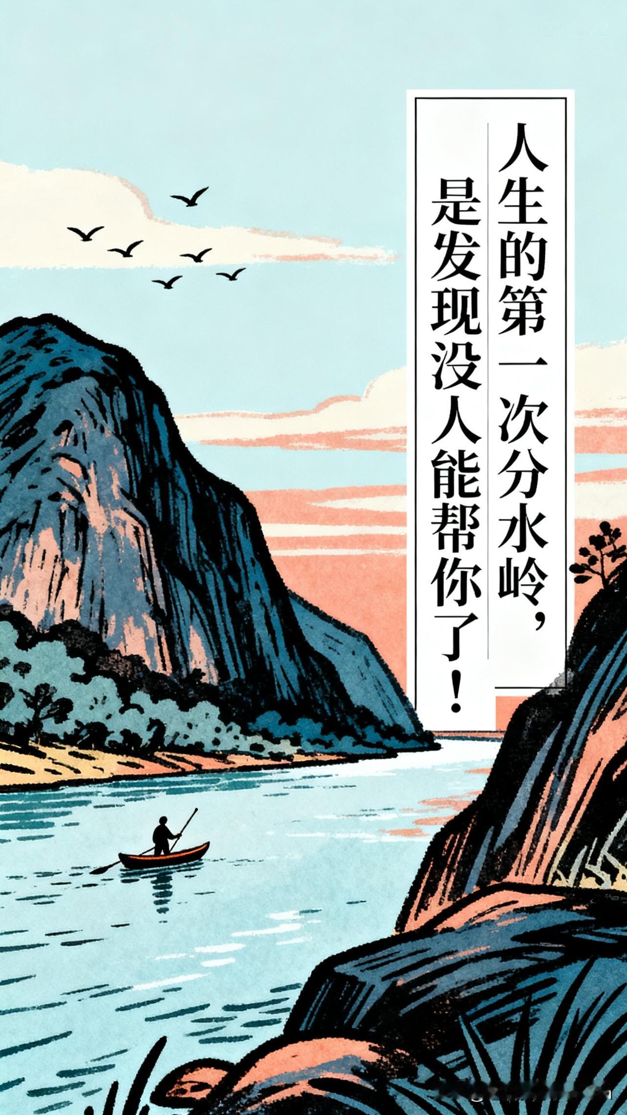 老奶奶一席话点醒我：人生的第一次分水岭，是发现没人能帮你了！刚才在楼下散步