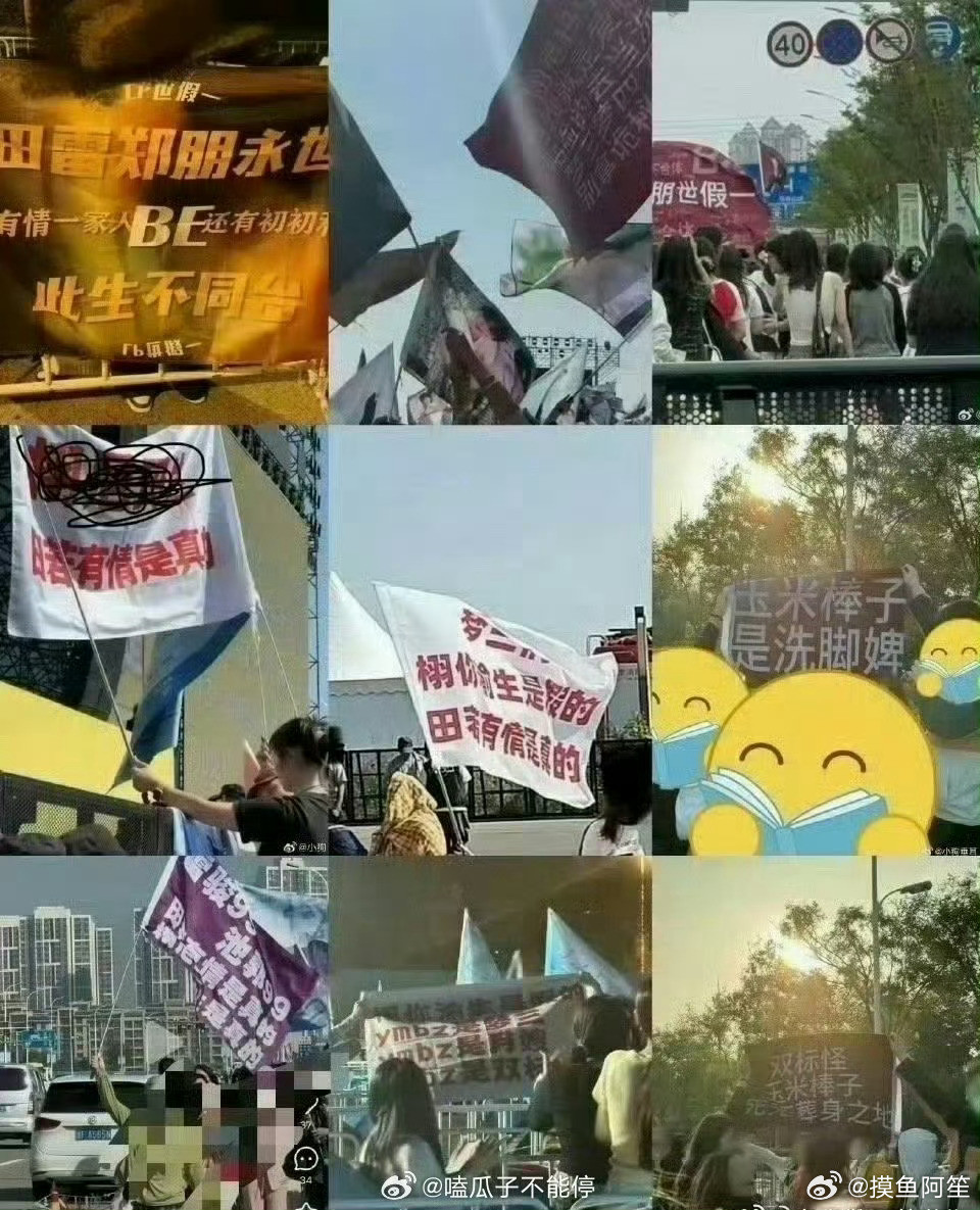 6.0线下anti成这样了……田栩宁和梓渝没有cpf吗？银河左岸音乐节​​​