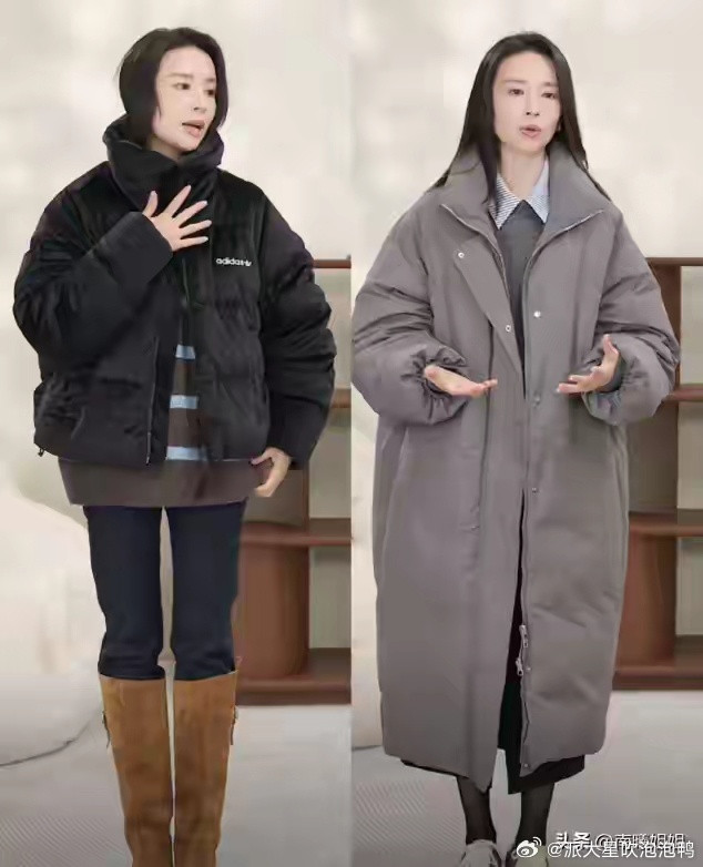 董洁直播间里的衣服，真的是没一套好看的，说的难听点，都是上世纪的款，又土又没版型