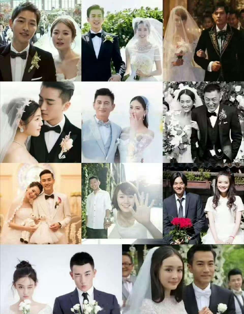 内娱婚纱照明星婚纱照合集内娱婚纱照合集，不错不错，[抱抱][抱抱]​​​