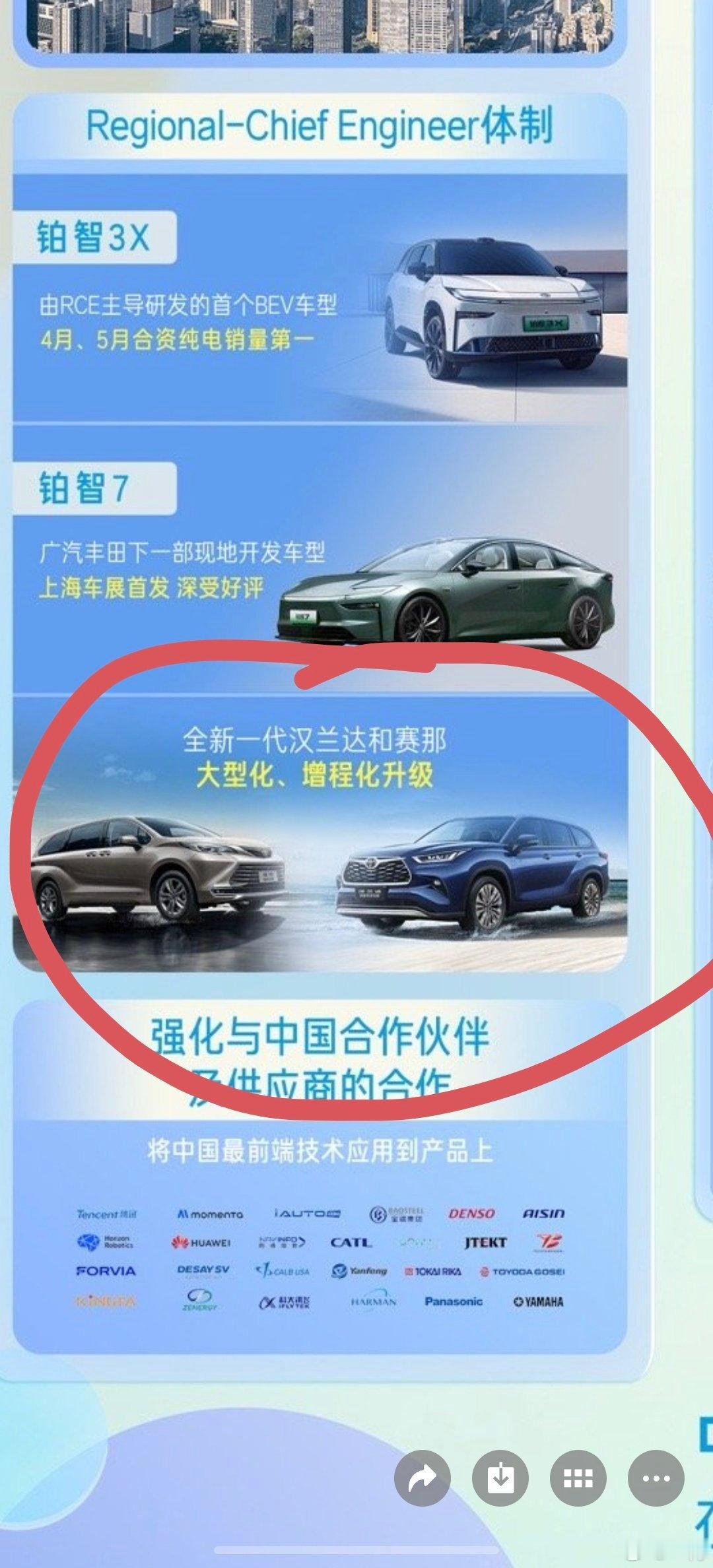 广汽丰田正在进行一轮很大的改革。小米，华为，momenta这些公司作为供应链伙伴
