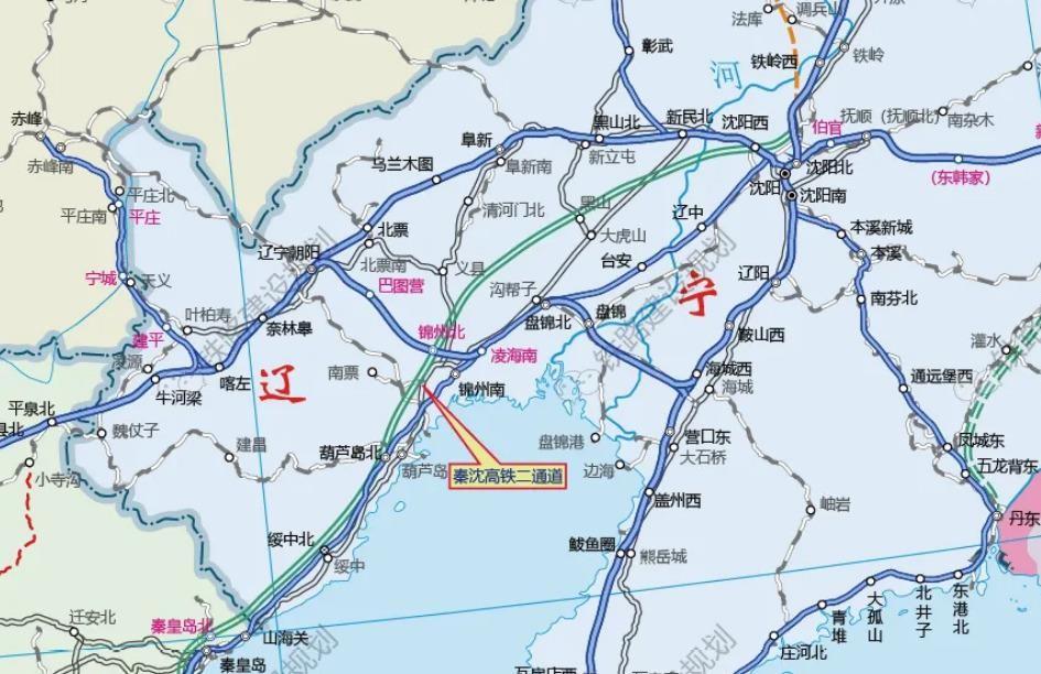 秦沈高铁第二通道正式被纳入国家“十五五”规划，辽宁段占了373公里，这六百多亿的