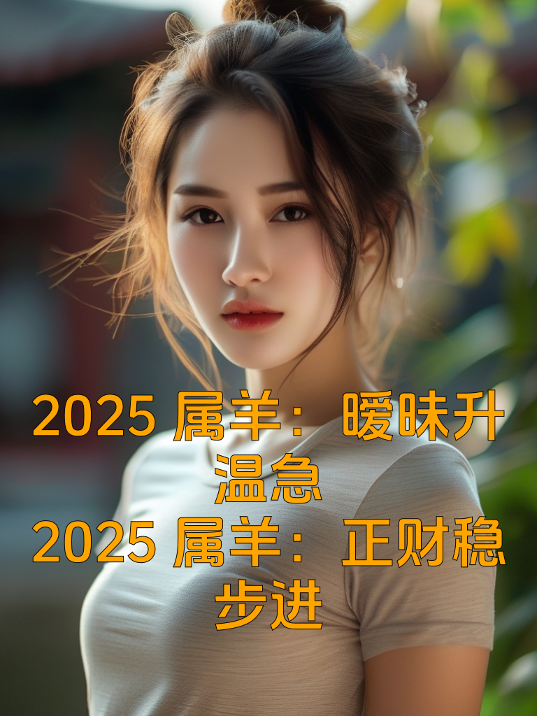 2025属羊：暧昧升温急，正财稳步进